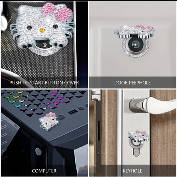 Hello Kitty Car/Truck Starter Button Protective Cover - Picture 4 of 9